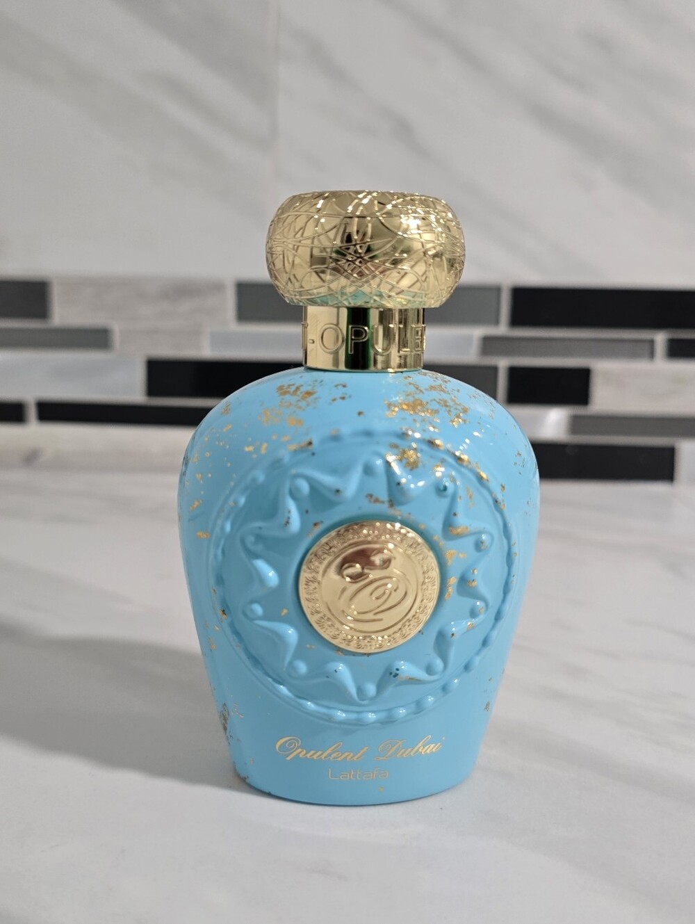 Lattafa Opulent Dubai God of Fire Dupe